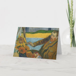 Vincent van Gogh Portrait   Paul Gauguin Karte