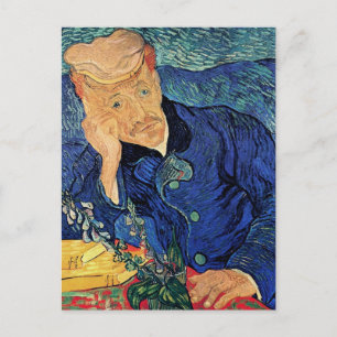 Vincent Van Gogh - Portrait von Doktor Gachet Postkarte