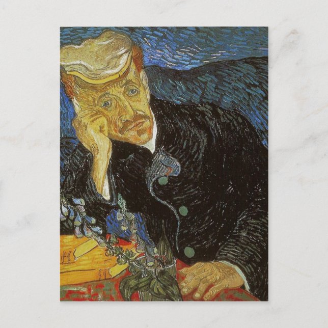 Vincent van Gogh Portrait von Dr. Gachet wurde gem Postkarte (Vorderseite)