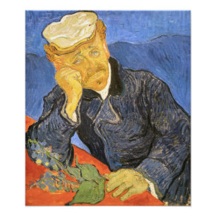 Vincent Van Gogh - Portrait von Dr. Paul Gachet Fotodruck
