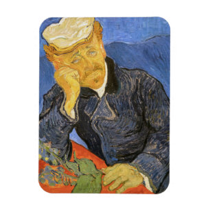 Vincent Van Gogh - Portrait von Dr. Paul Gachet Magnet
