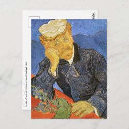 Vincent Van Gogh - Portrait von Dr. Paul Gachet Postkarte