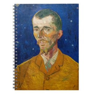 Vincent Van Gogh - Portrait von Eugene Boch, Arles Notizblock