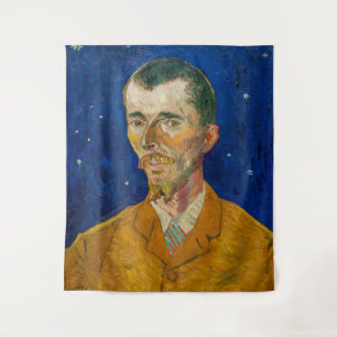 Vincent Van Gogh - Portrait von Eugene Boch, Arles Wandteppich