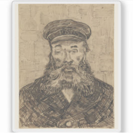 Vincent van Gogh - Portrait von Joseph Roulin Aufkleber