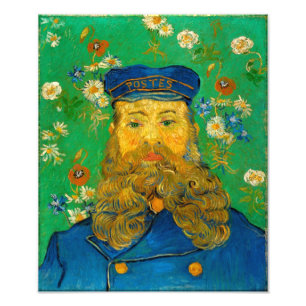 Vincent van Gogh - Portrait von Joseph Roulin Fotodruck