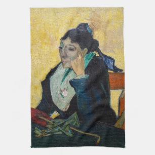 Vincent Van Gogh - Portrait von Madame Ginoux Geschirrtuch