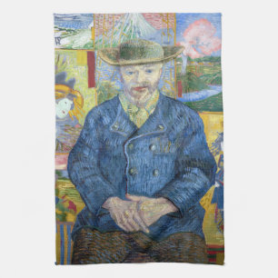 Vincent van Gogh - Portrait von Pere Tanguy Geschirrtuch