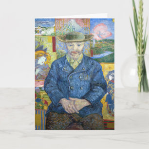 Vincent van Gogh - Portrait von Pere Tanguy Karte