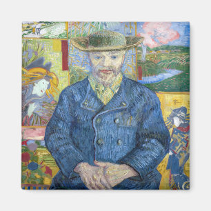 Vincent van Gogh - Portrait von Pere Tanguy Magnet