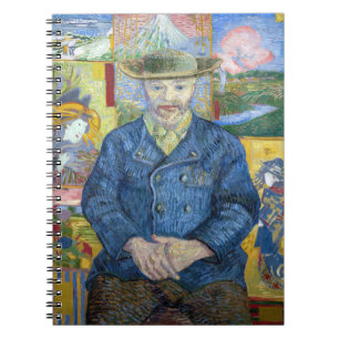 Vincent van Gogh - Portrait von Pere Tanguy Notizblock