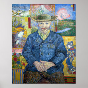 Vincent van Gogh - Portrait von Pere Tanguy Poster