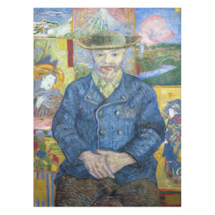Vincent van Gogh - Portrait von Pere Tanguy Tischdecke