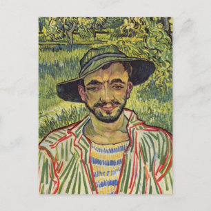 Vincent van Gogh - Porträt eines jungen Bauern Postkarte