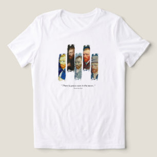 Vincent Van Gogh-Porträt und Zitat  Tri-Blend Shirt