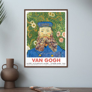 Vincent van Gogh Porträt von Joseph Roulin Kunst Poster