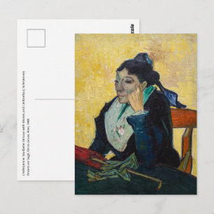 Vincent Van Gogh - Porträt von Madame Ginoux Postkarte