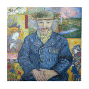 Vincent van Gogh - Porträt von Pere Tanguy Fliese