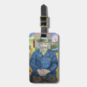 Vincent van Gogh - Porträt von Pere Tanguy Gepäckanhänger