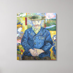 Vincent van Gogh - Porträt von Pere Tanguy Leinwanddruck