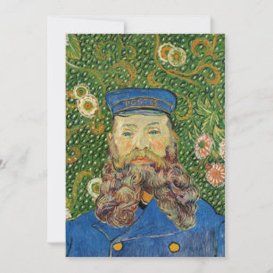 Vincent Van Gogh - Postbote Joseph Roulin Dankeskarte