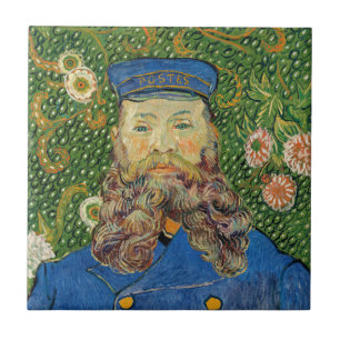 Vincent Van Gogh - Postbote Joseph Roulin Fliese