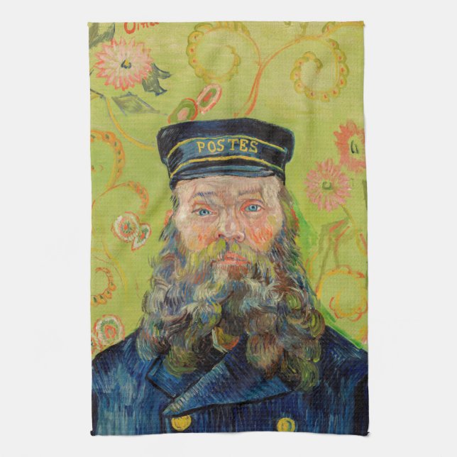Vincent Van Gogh - Postbote Joseph Roulin Geschirrtuch (Vertikal)
