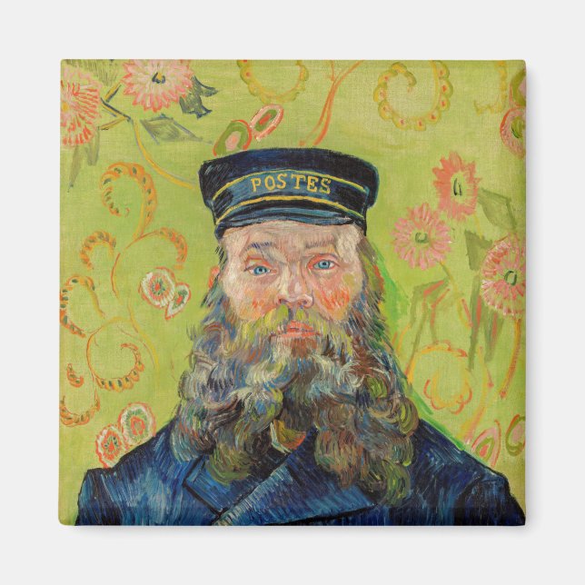 Vincent Van Gogh - Postbote Joseph Roulin Magnet (Vorne)