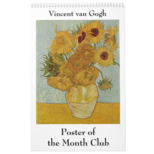Vincent van Gogh Poster des Month Club Kalender (Titelbild)