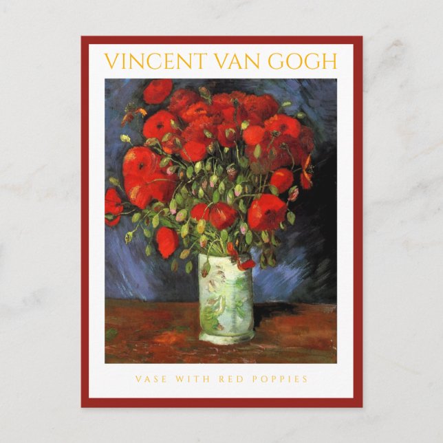 VINCENT VAN GOGH ... POSTKARTE (Vorderseite)