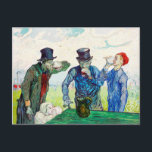 Vincent Van Gogh Postkarte<br><div class="desc">Vincent Van Gogh The Drinkers Fine Art Postcard</div>