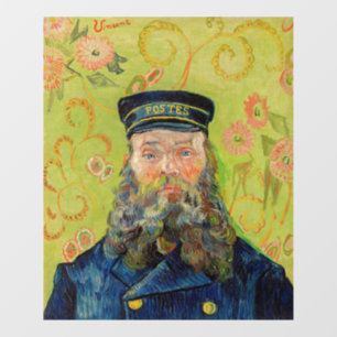 Vincent Van Gogh - Postman Joseph Roulin Fensteraufkleber