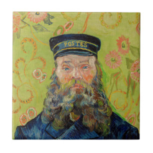 Vincent Van Gogh - Postman Joseph Roulin Fliese