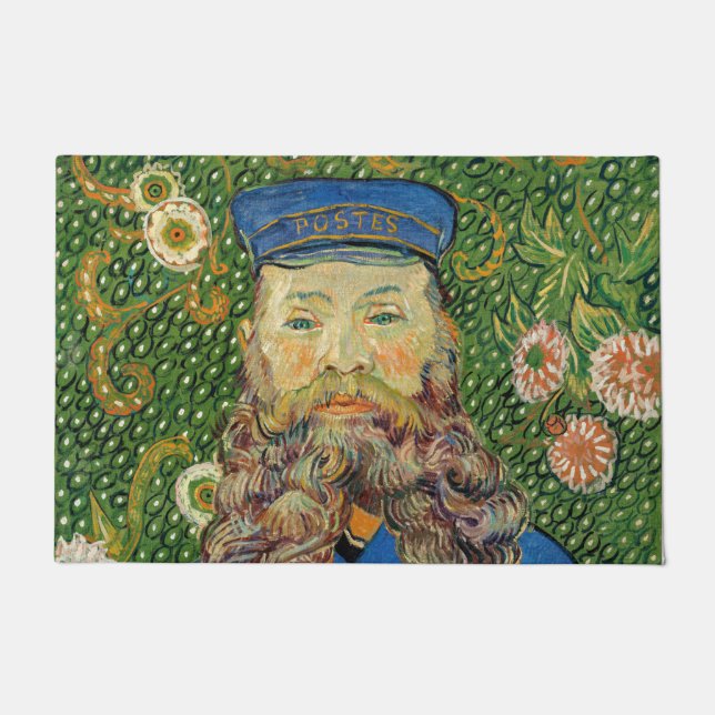 Vincent Van Gogh - Postman Joseph Roulin Fußmatte (Vorderseite)