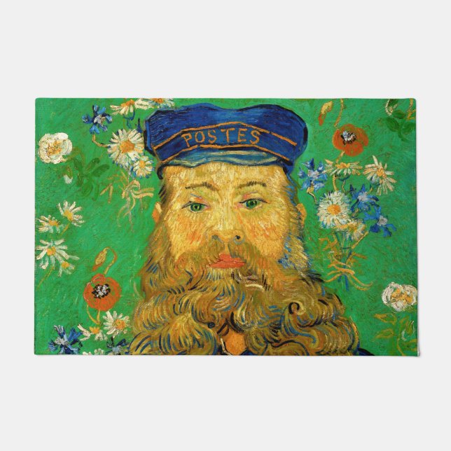 Vincent Van Gogh - Postman Joseph Roulin Fußmatte (Vorderseite)