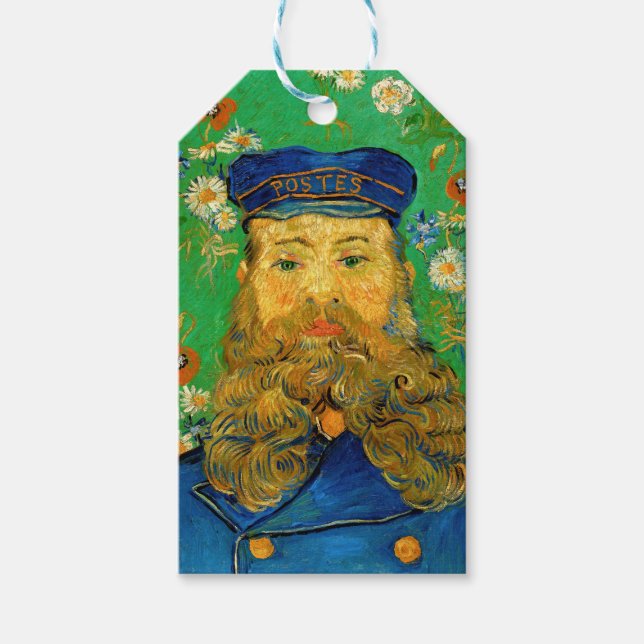 Vincent Van Gogh - Postman Joseph Roulin Geschenkanhänger (Vorderseite)