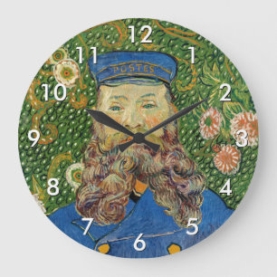 Vincent Van Gogh - Postman Joseph Roulin Große Wanduhr