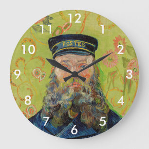 Vincent Van Gogh - Postman Joseph Roulin Große Wanduhr