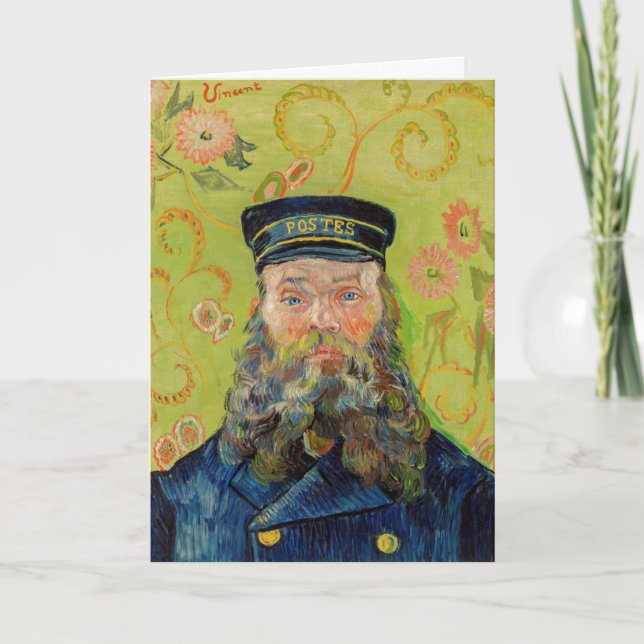 Vincent Van Gogh - Postman Joseph Roulin Karte (Vorderseite)
