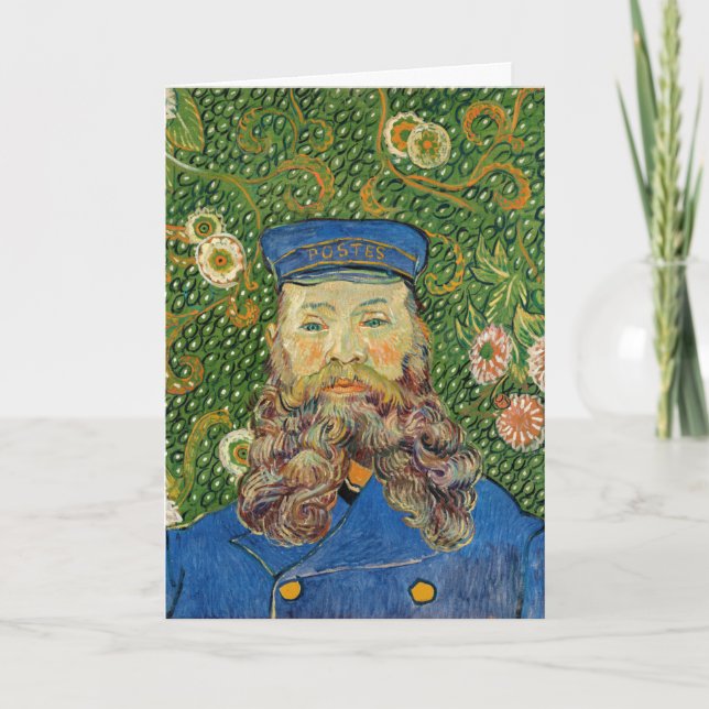 Vincent Van Gogh - Postman Joseph Roulin Karte (Vorderseite)