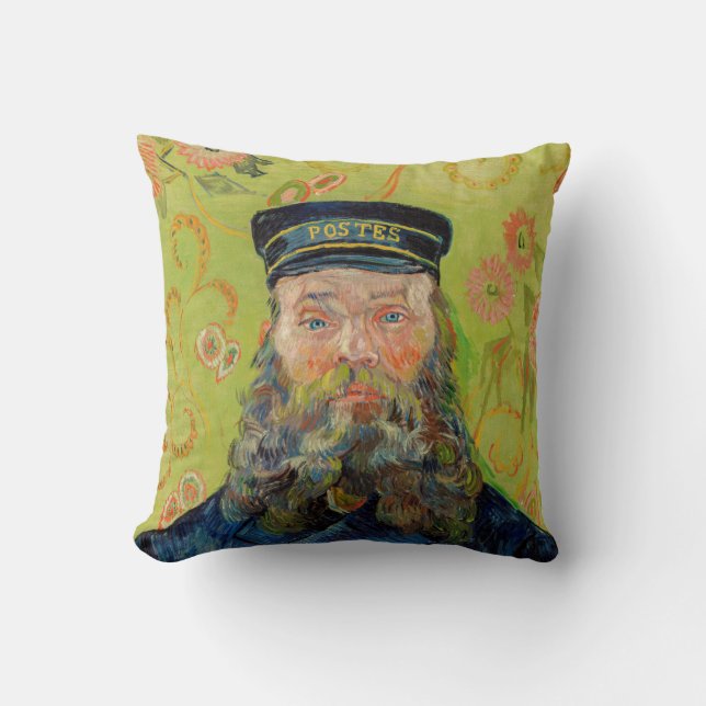 Vincent Van Gogh - Postman Joseph Roulin Kissen (Vorderseite)