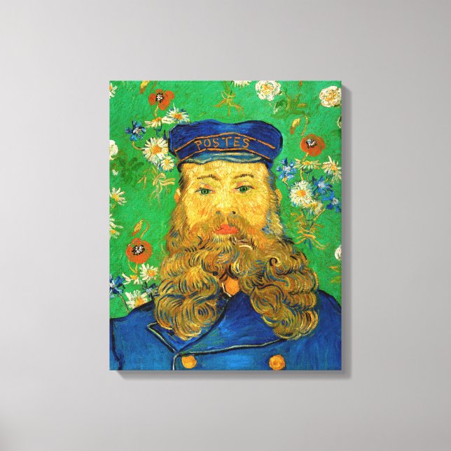 Vincent Van Gogh - Postman Joseph Roulin Leinwanddruck (Vorderseite)