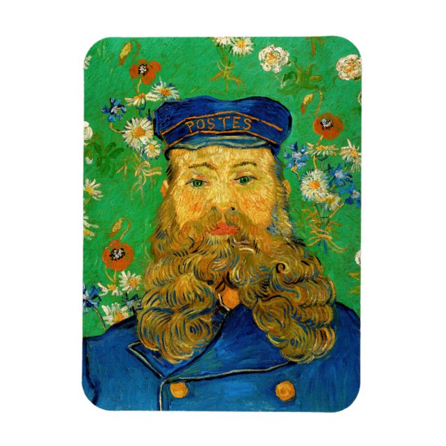 Vincent Van Gogh - Postman Joseph Roulin Magnet (Vertikal)