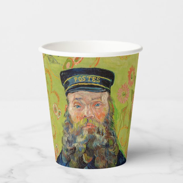 Vincent Van Gogh - Postman Joseph Roulin Pappbecher (Vorderseite)