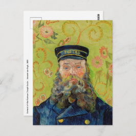 Vincent Van Gogh - Postman Joseph Roulin Postkarte