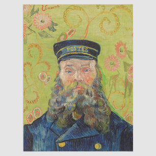 Vincent Van Gogh - Postman Joseph Roulin Seidenpapier