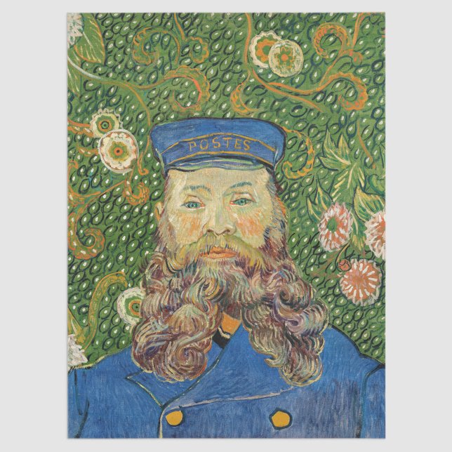 Vincent Van Gogh - Postman Joseph Roulin Seidenpapier (Von Creator hochgeladen)