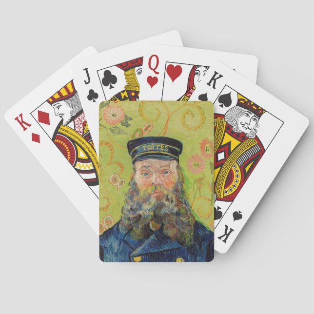 Vincent Van Gogh - Postman Joseph Roulin Spielkarten (Rückseite)