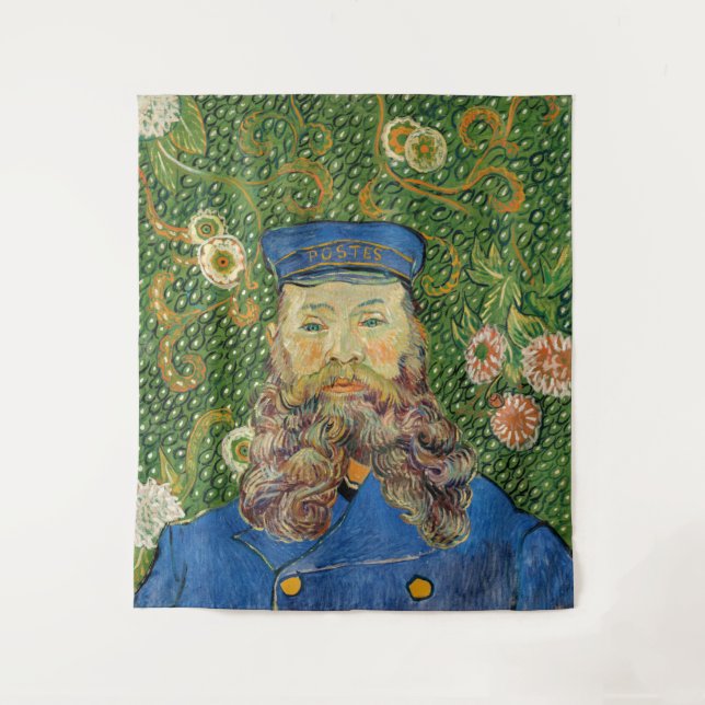 Vincent Van Gogh - Postman Joseph Roulin Wandteppich (Vorderseite)