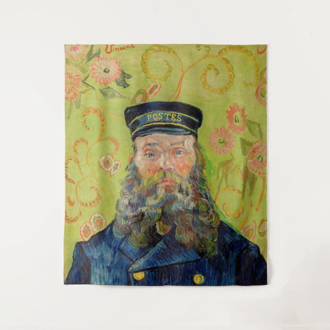 Vincent Van Gogh - Postman Joseph Roulin Wandteppich (Vorderseite)